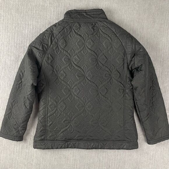 ALPS Black Quilted Fleece Lined Jacket Women’s Size Small EUC - Picture 3 of 9